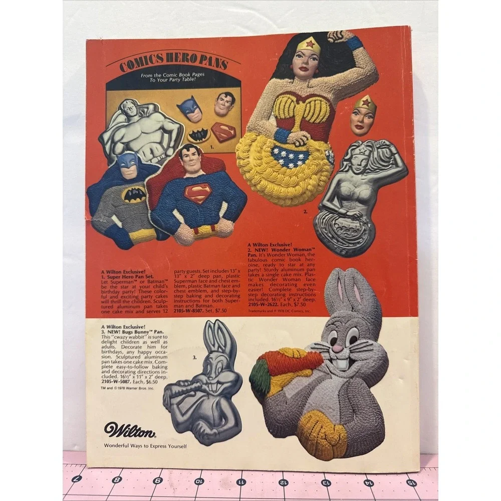Vintage‎ 1979 Wilton Cake Decorating Yearbook Catalog
